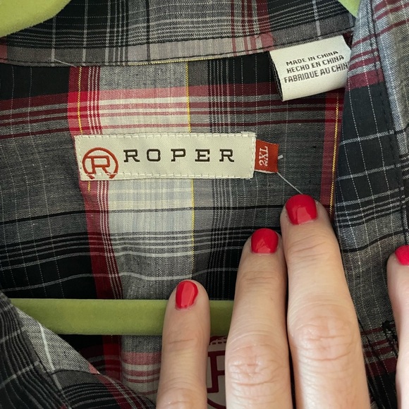 Roper snap button shirt • NWT • Men’s XL - Picture 3 of 8